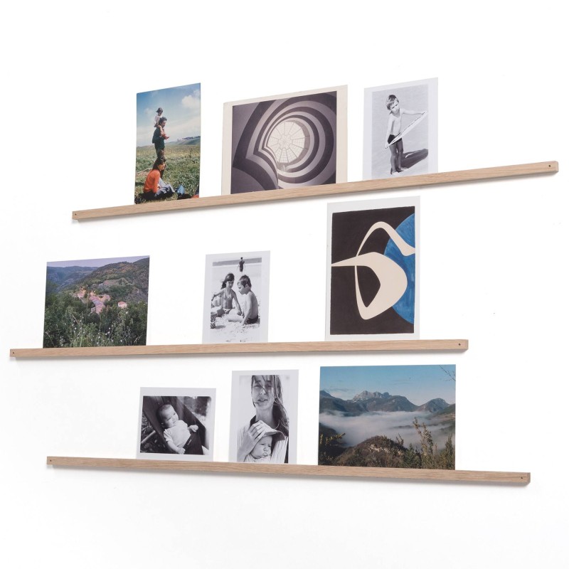 Pa Design Les Baguettes (set De 3) 2ème Choix - Porte-photos En Bois Du Jura