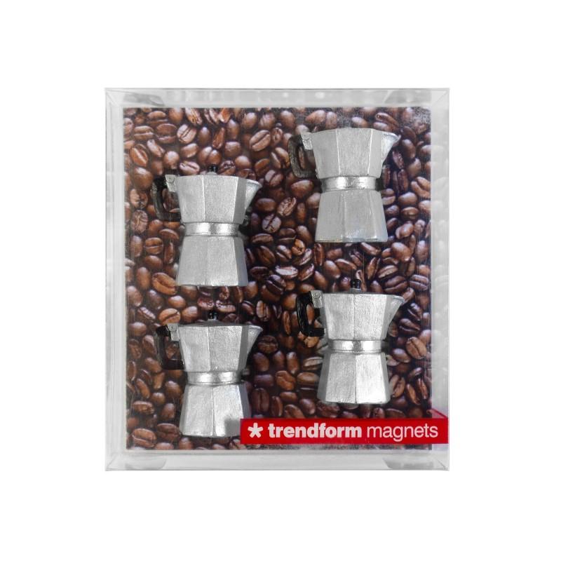 Pa Design 4 Aimants Moka - Cafetière Italienne