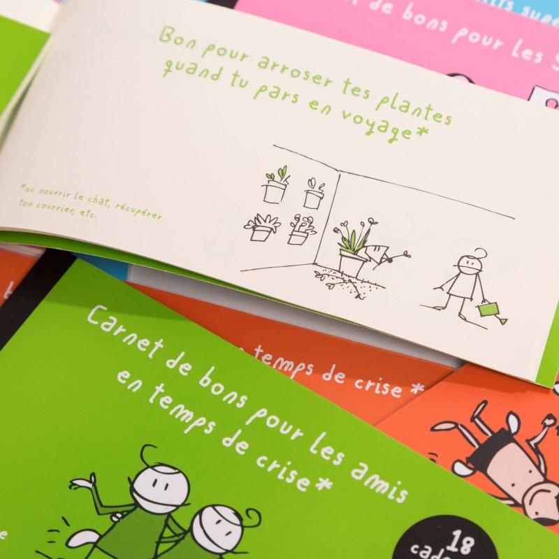 Pa Design Carnet De Bons Pour Les Amis