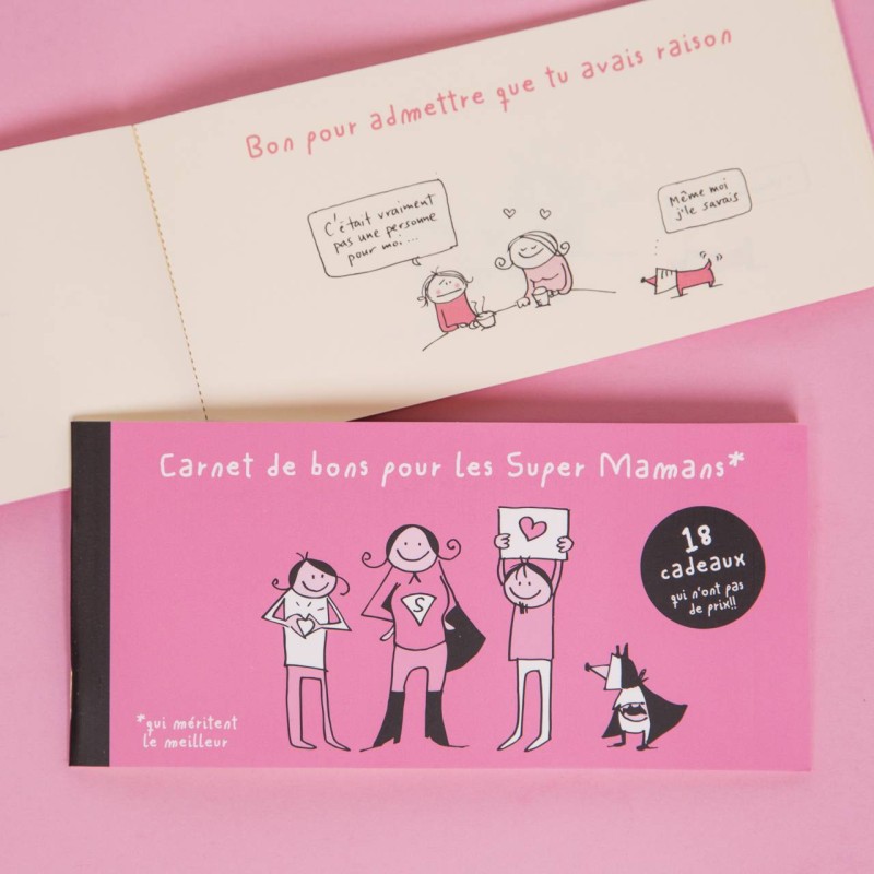Pa Design Carnet De Bons Pour Les Supers Mamans
