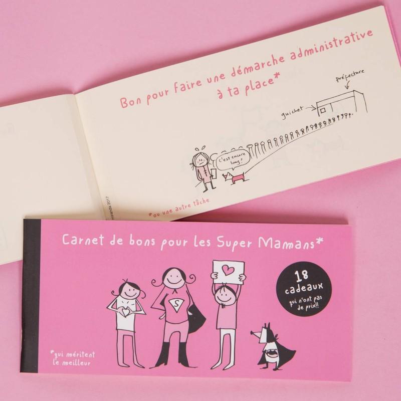 Pa Design Carnet De Bons Pour Les Supers Mamans