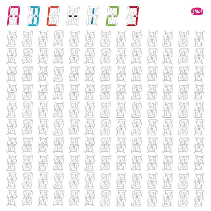 pa design Carte postale GROU N°25 - ABC 123