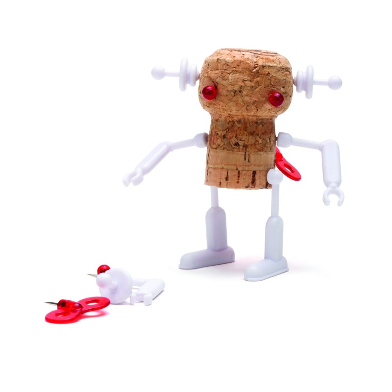 pa design Corkers Robots - épingles déco de bouchons