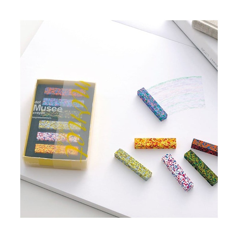 pa design Dot Crayon - craies à la cire multicolore