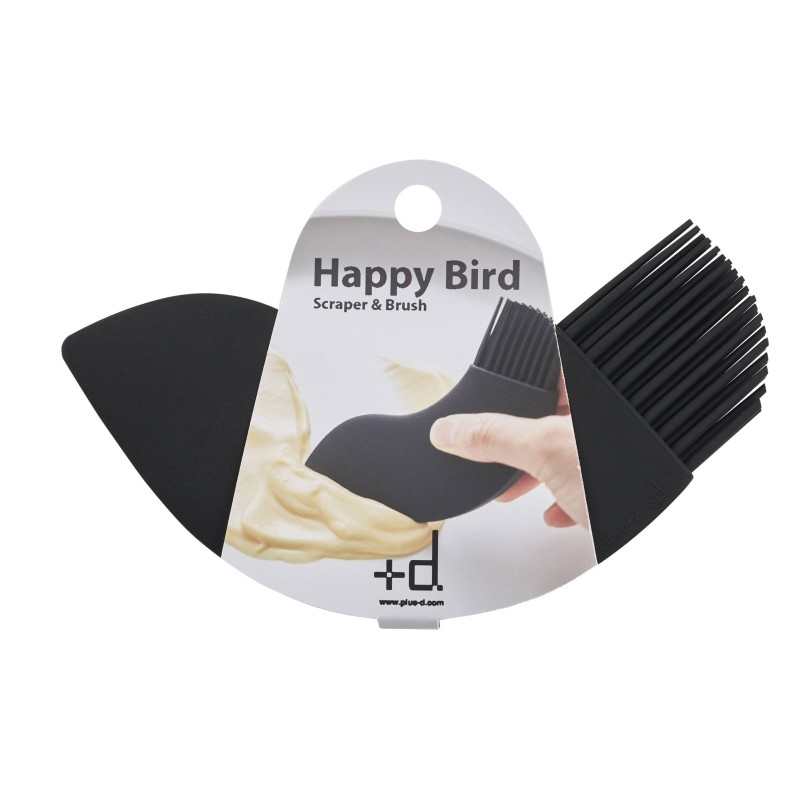 Pa Design Happy Bird - Spatule Et Pinceau De Cuisine