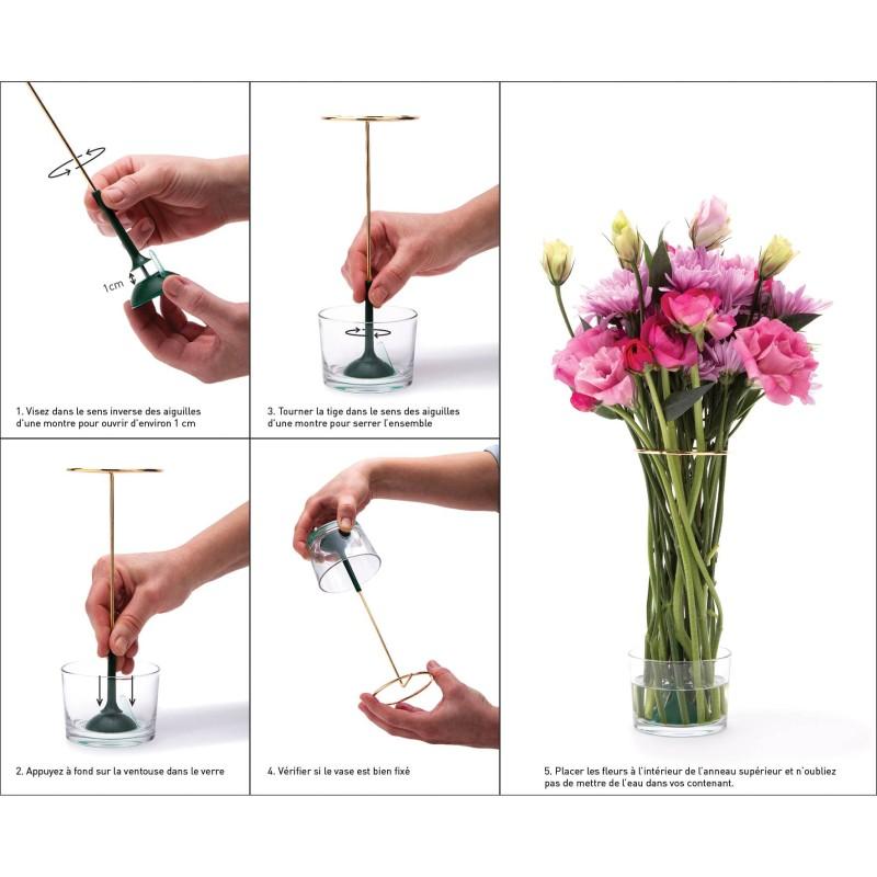 Pa Design Invisivase - Support à Bouquet - Vase