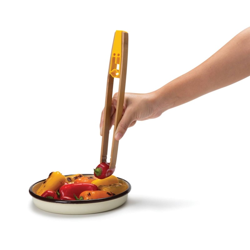 Pa Design King Tong - Pince De Cuisine En Bois