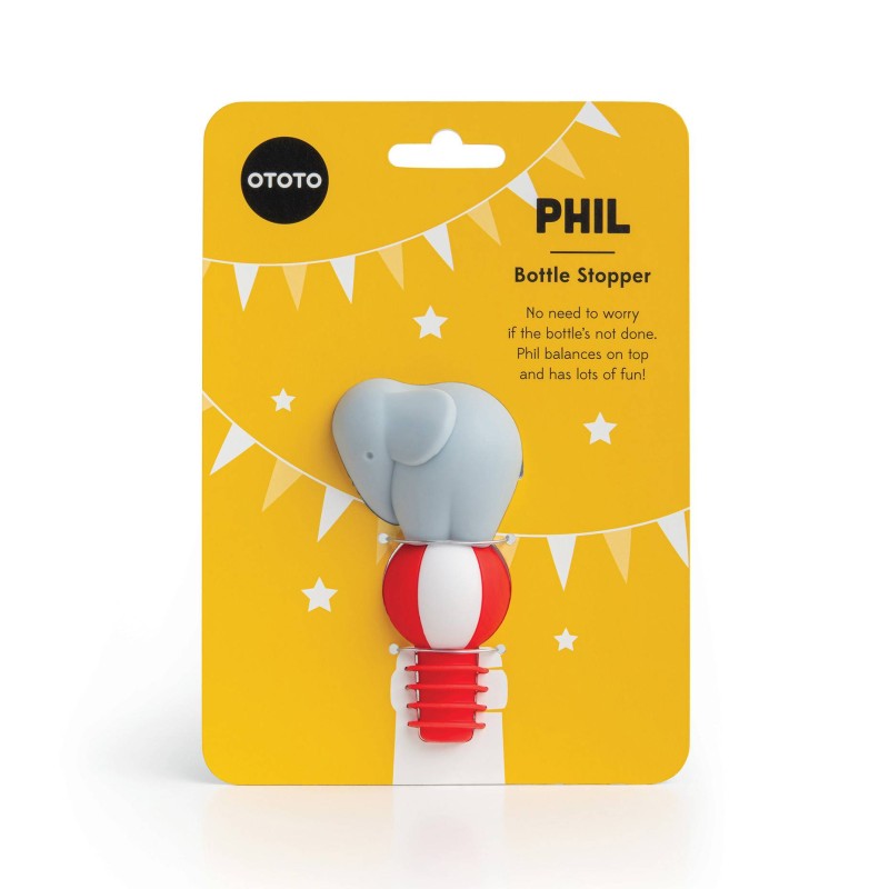 Pa Design PHIL - Bouchon éléphant - Cirque- Dernières Pièces