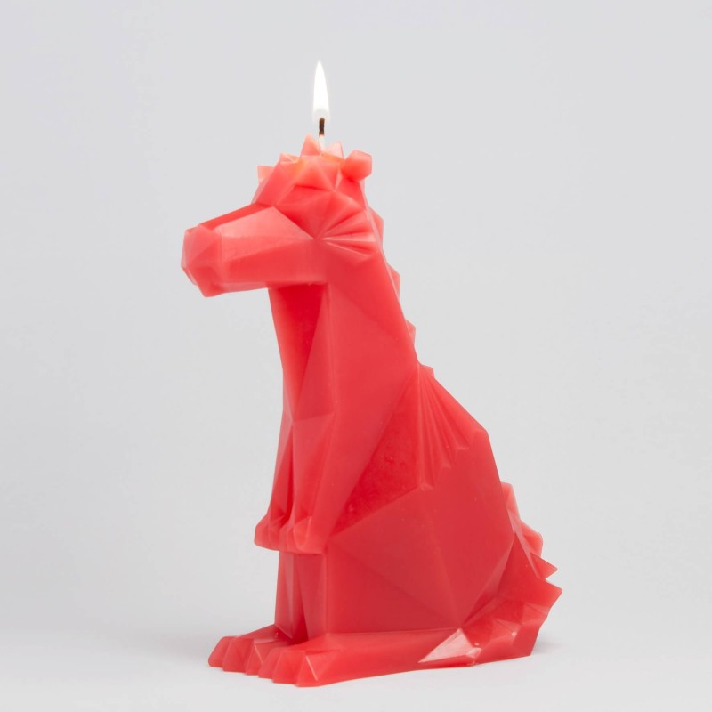 pa design Pyropet - Dreki - bougie dragon avec squelette métal - dernières pièces
