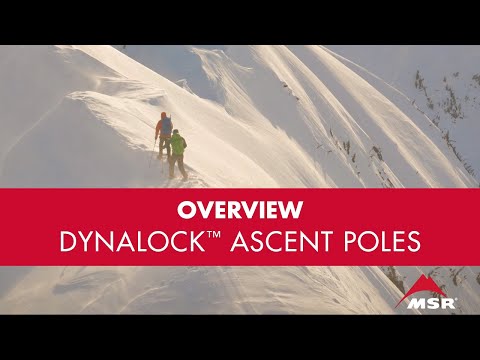 Packtowl MSR DynaLock™ Ascent Carbon Backcountry Poles