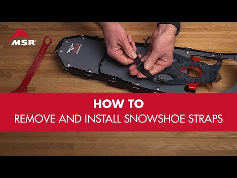 Packtowl MSR Classic Snowshoe Strap Kit