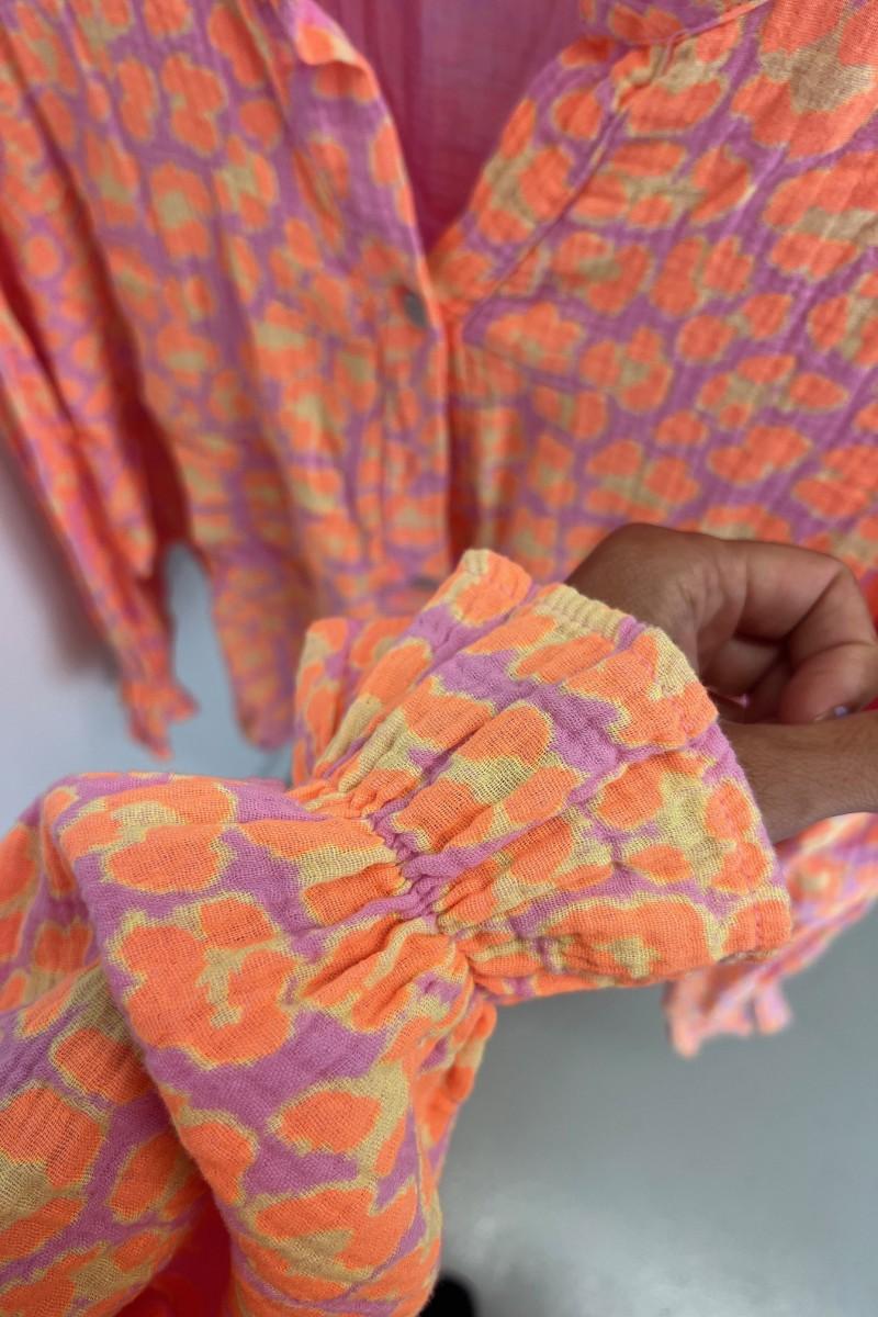 pantaï Blouse Leo Fluo