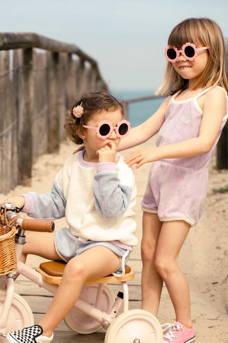 Pantaï Combishort Girl Lilas