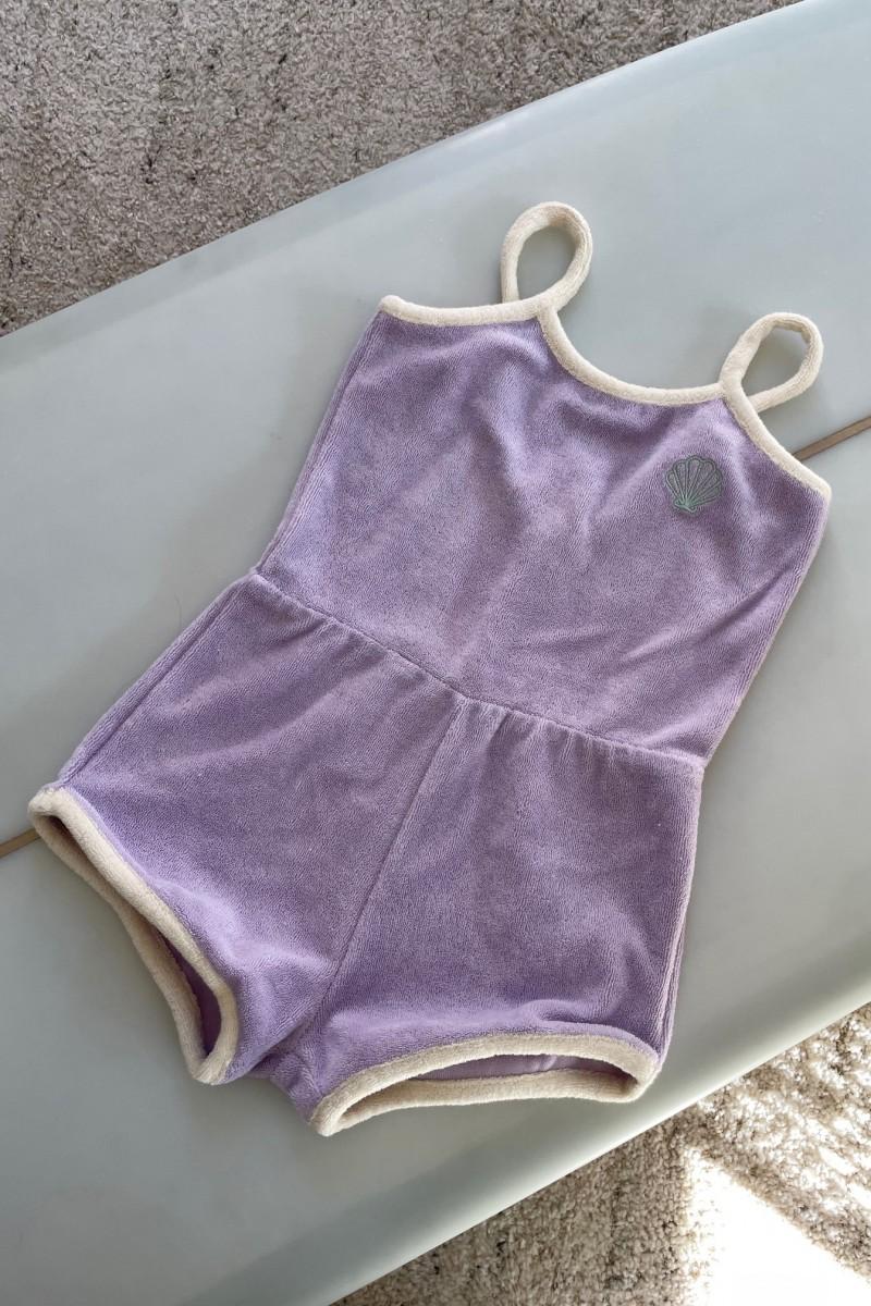 pantaï Combishort girl lilas