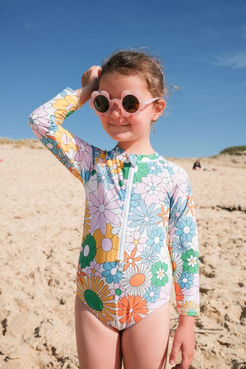 pantaï Maillot de bain Sixties flowers