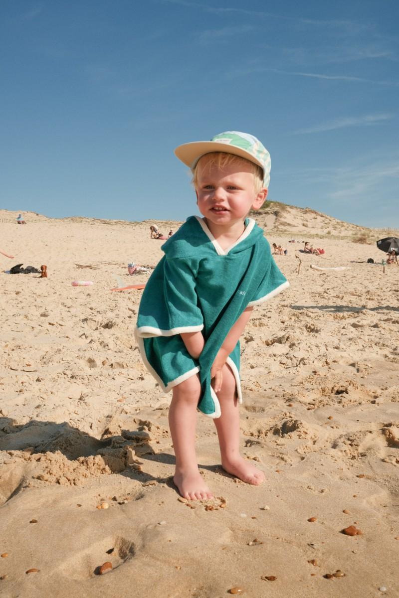 Pantaï Poncho 1-3 Ans Turquoise