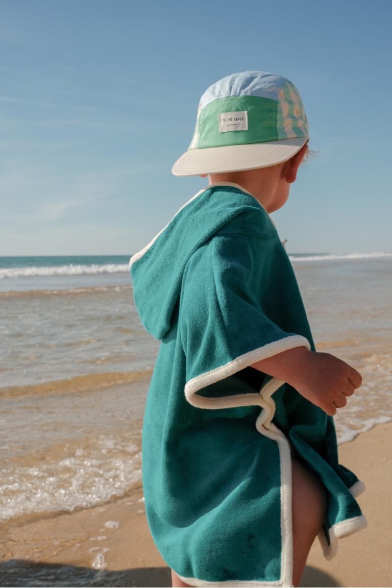 pantaï Poncho 1-3 ans turquoise