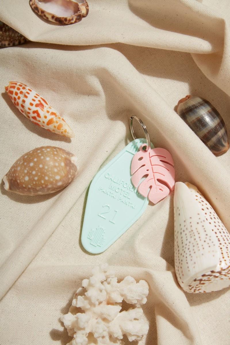 pantaï Porte clef "Monstera"