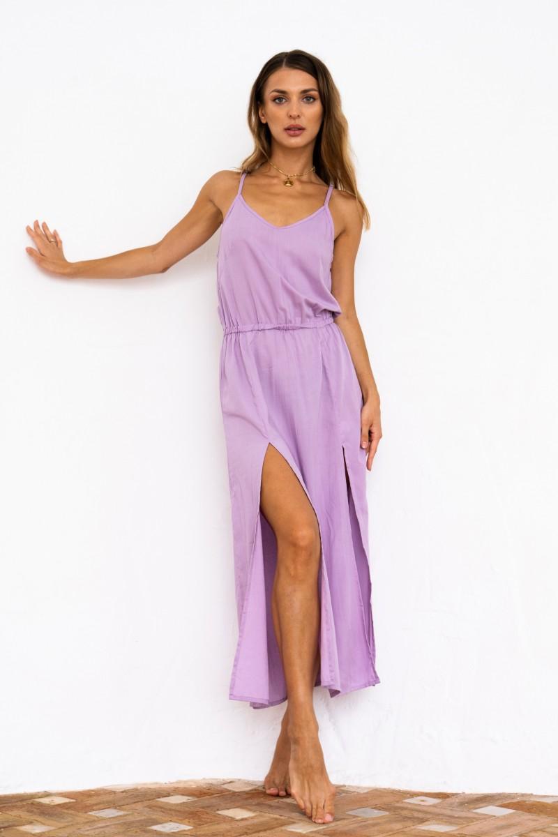 Pantaï Robe Longue Keramas Lilas