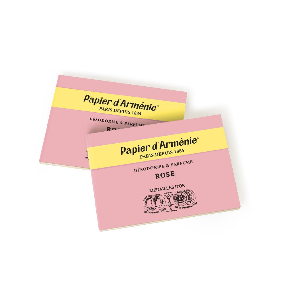 papier d'arménie CARNET ROSE (x2)Des effluves gourmandes