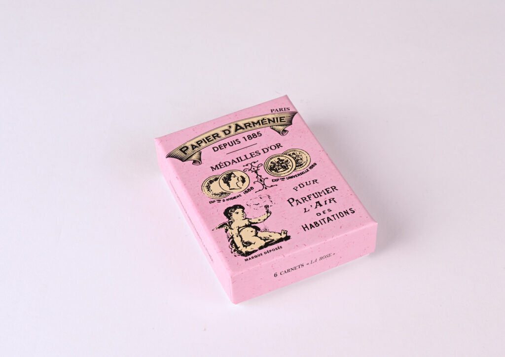 Papier D'arménie COFFRET VINTAGE ROSEDes Effluves Gourmandes Dans Leur Coffret Vintage