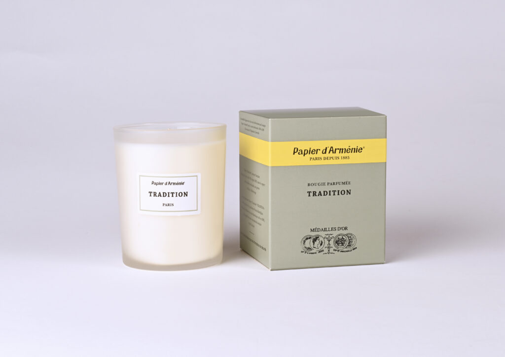 Papier D'arménie LA BOUGIE TRADITIONUn Parfum Mythique