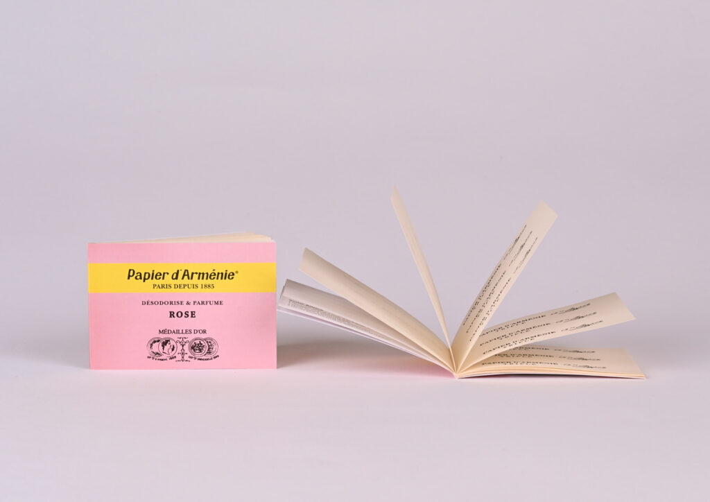 Papier D'arménie PACK ROSEDes Effluves Gourmandes