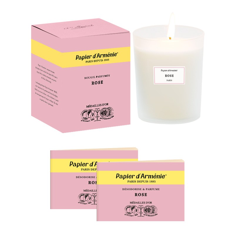 papier d'arménie PACK ROSEDes effluves gourmandes
