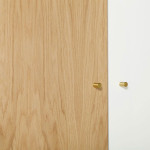 Paris Prix Armoire 2 Portes & 1 Tiroir "Flo" 190cm Chêne & Blanc