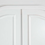 Paris Prix Armoire 2 Portes & 2 Tiroirs "Cama" 198cm Blanc