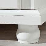 Paris Prix Armoire 2 Portes Bois "Cardaillac" 180cm Blanc