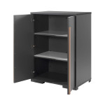 Paris Prix Armoire 2 Portes "London" 116cm Anthracite