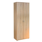 paris prix Armoire 2 Portes "Lorenzo" 189cm Chêne Sonoma