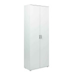 paris prix Armoire de Rangement "2 Portes" 189cm Blanc