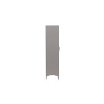 Paris Prix Armoire Design 2 Portes "Piring" 85cm Gris Clair