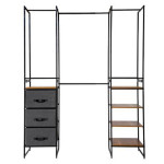paris prix Armoire Dressing Modulable "Nea" 198cm Noir