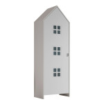 paris prix Armoire Enfant Maison "Casami Bruges" 171cm Blanc