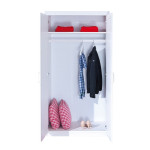 Paris Prix Armoire Penderie 2 Portes "Angel" 190cm Blanc