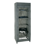 paris prix Armoire Penderie Design "Vêtements" 60cm Gris