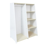 paris prix Armoire Penderie Enfant "Maya" 120cm Blanc