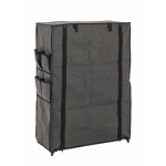 Paris Prix Armoire Rangement Chaussures "June" 90cm Gris