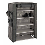 paris prix Armoire Rangement Chaussures "June" 90cm Gris