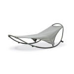 Paris Prix Bain De Soleil Basculant "Hendaye" 209cm Gris