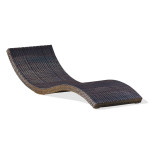 paris prix Bain de Soleil Empilable "Cancun" 190cm Chocolat