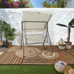 Paris Prix Balancelle D'Extérieur "Soria" 160cm Beige