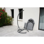 Paris Prix Balancelle De Jardin "Lacanau" 188cm Gris Anthracite