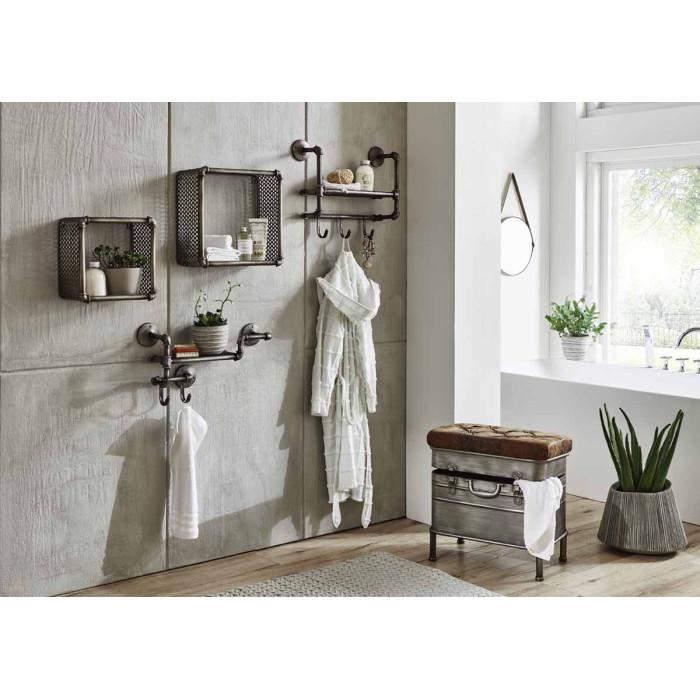 Paris Prix Banc & Coffre De Rangement "Cervin" 51cm Anthracite