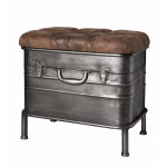 paris prix Banc & Coffre de Rangement "Cervin" 51cm Anthracite