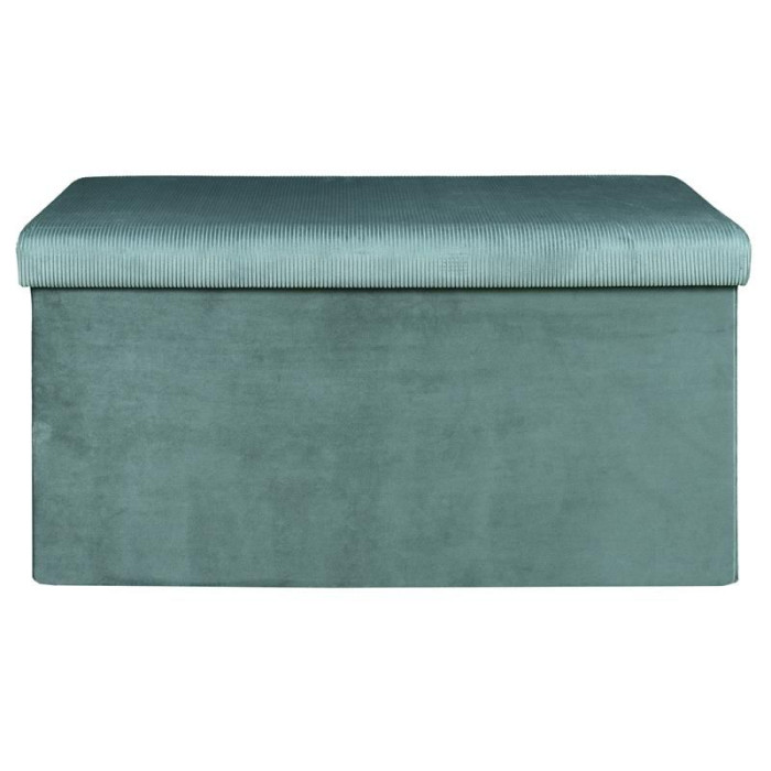 Paris Prix Banc & Coffre De Rangement "Giulia" 77cm Bleu