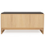 Paris Prix Banc D'Entrée Design En Bois "Slussen" 100cm Naturel